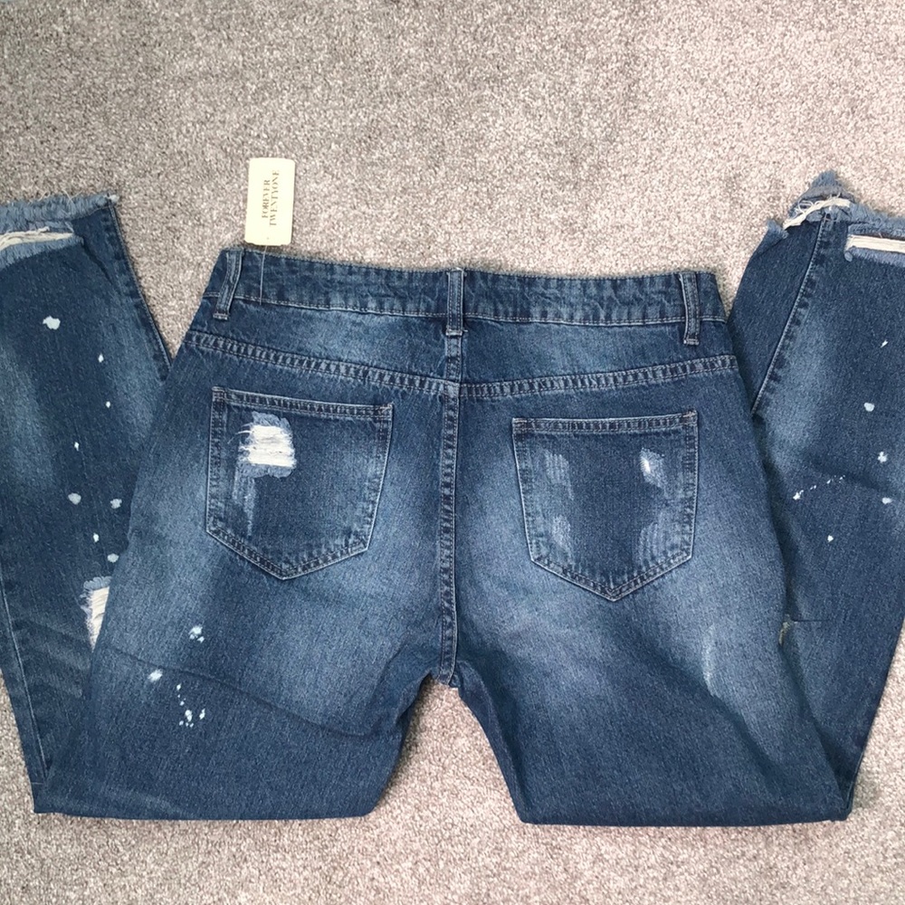 NWT Boyfriend Denim Jeans - Picture 2 of 5